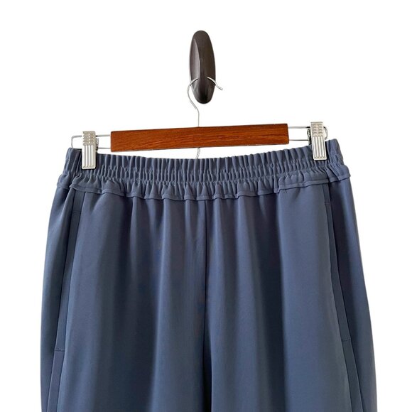 J Crew Reese Woven Crepe Jogger Pants In Gray Size 4 - Picture 3 of 12